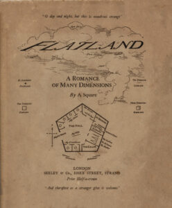 Original cover of Flatland